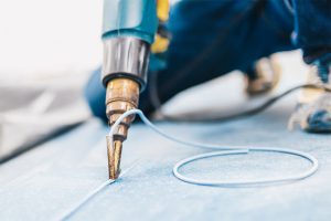 Linoleum ist auch zur Beschichtung auf Möbelüberflächen geeignet.