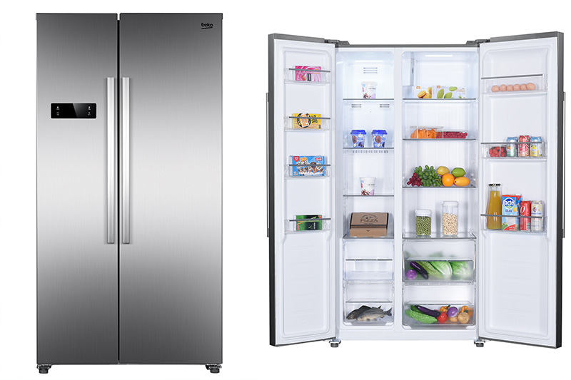 Luxus, aber schlank: Der Beko Side by Side GNO4331CXP.